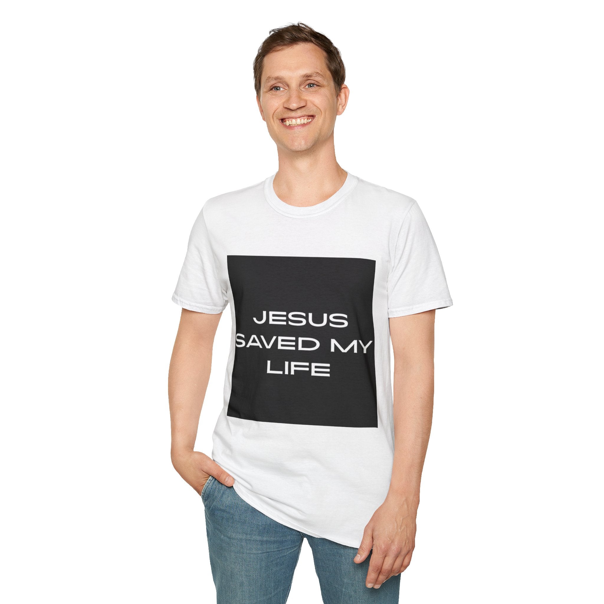 Jesus Saved My Life T-Shirt [Wear & Share Your Testimony]