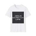 Christian Message T-Shirt - Jesus Saved My Life Graphic Tee for Faith Wear, Daily Comfort, Gift for Believers, Church Events, [...]