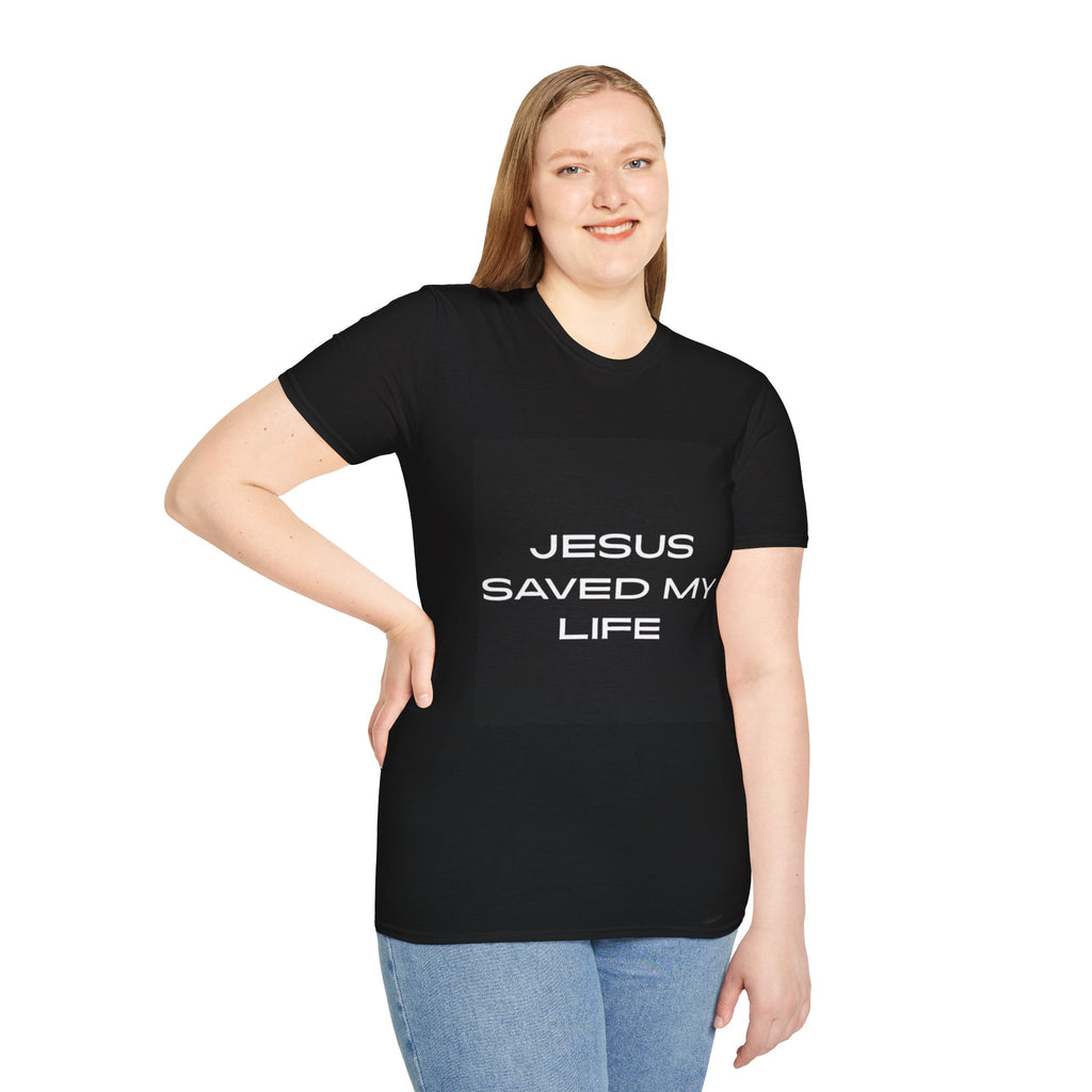 Jesus Saved My Life T-Shirt [Wear & Share Your Testimony]